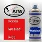 Preview: Honda, Rio Red, R-63: 400ml Sprühdose, von ATW Autoteile West.